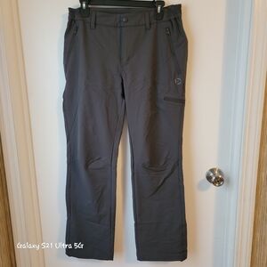 Women's Gray Straight Leg Pants